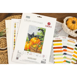 Cross Stitch Kit "October Charm"  22 x 33 cm SBU5116