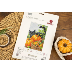Cross Stitch Kit "October Charm"  22 x 33 cm SBU5116
