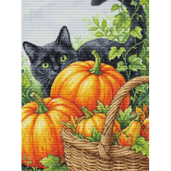 Cross Stitch Kit "October Charm"  22 x 33 cm SBU5116