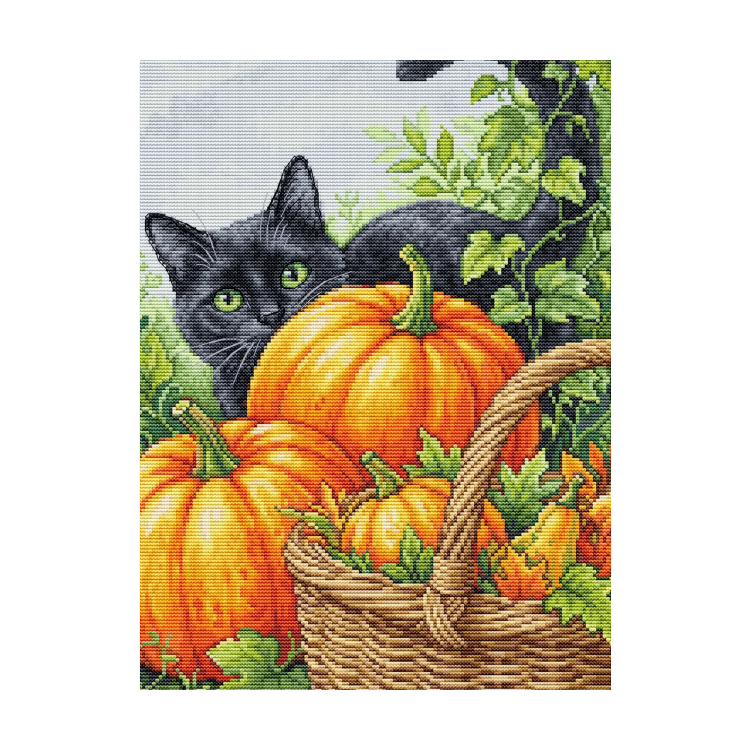 Cross Stitch Kit "October Charm"  22 x 33 cm SBU5116