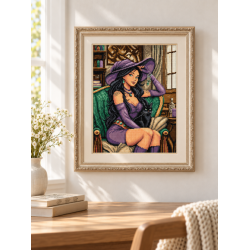 Cross stitch kit "Familiar's Favorite" 23 × 29 cm SLETIL9991