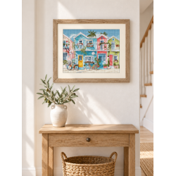 Cross stitch kit "Beach Bliss" 24 x 19cm SLETIL9985