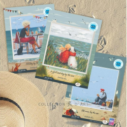 Cross-stitch kits "Holiday by the sea" 21,5 x 23 cm RTOM1104