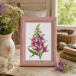 Cross-stitch kit "Fireweed" 11,5*19,5 cm RTOC452