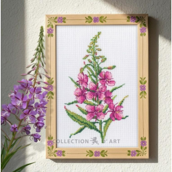 Cross-stitch kit "Fireweed" 11,5*19,5 cm RTOC452