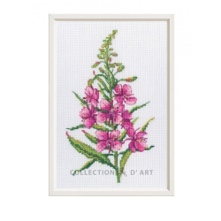 Cross-stitch kit "Fireweed" 11,5*19,5 cm RTOC452