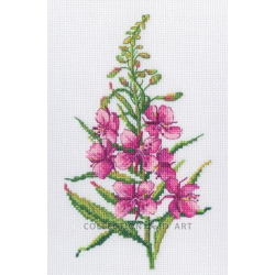 Cross-stitch kit "Fireweed" 11,5*19,5 cm RTOC452