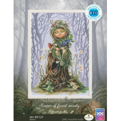 Cross-stitch kit "Keeper of forest secrets" 20*29 cm RTOM1121