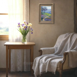 Cross-stitch kit "Misty road" 19,5*29,5 cm RTOM1118