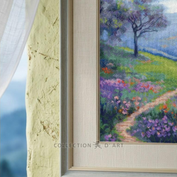 Cross-stitch kit "Misty road" 19,5*29,5 cm RTOM1118