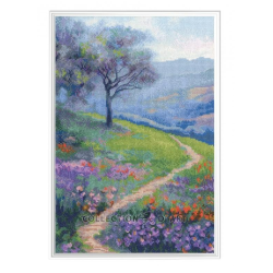 Cross-stitch kit "Misty road" 19,5*29,5 cm RTOM1118