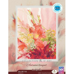 Cross-stitch kit "Autumn bouquet" 22,5*29,5 cm RTOM1116