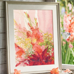 Cross-stitch kit "Autumn bouquet" 22,5*29,5 cm RTOM1116