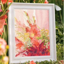Cross-stitch kit "Autumn bouquet" 22,5*29,5 cm RTOM1116