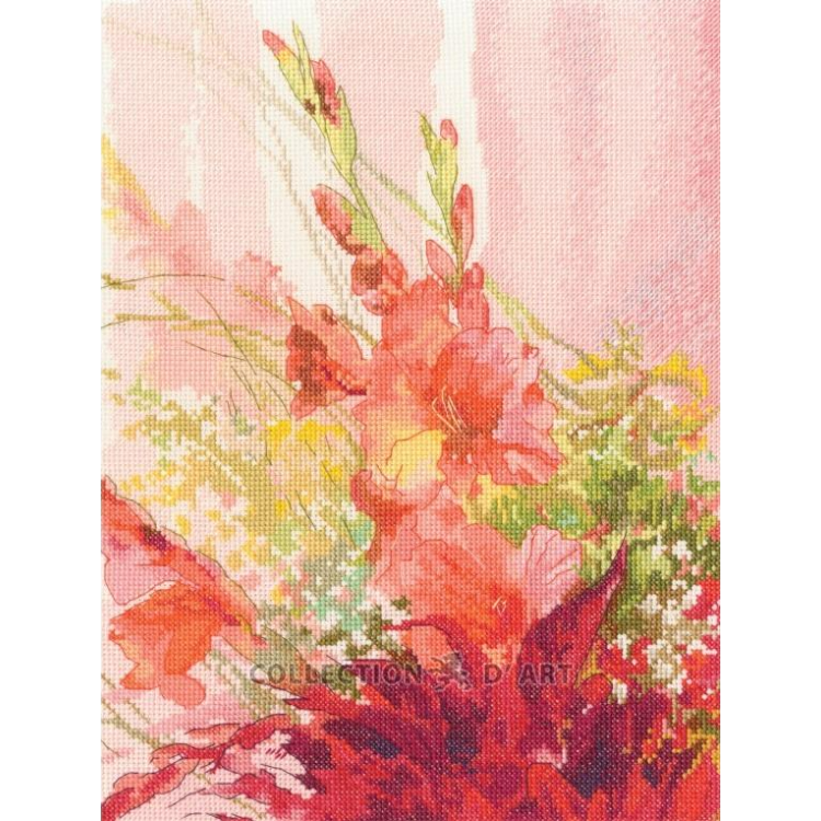 Cross-stitch kit "Autumn bouquet" 22,5*29,5 cm RTOM1116