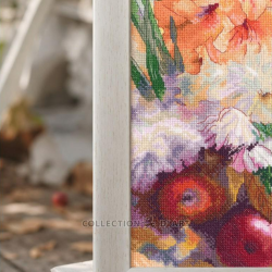 Cross-stitch kit "Sunny crocuses" 14*19 cm RTOM1082