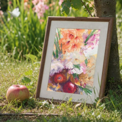 Cross-stitch kit "Sunny crocuses" 14*19 cm RTOM1082