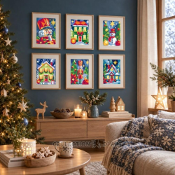 Printed tapestry canvas 14x18 cm CDA3388