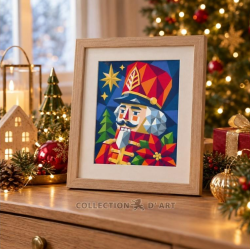 Printed tapestry canvas 14x18 cm CDA3388