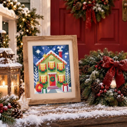 Printed tapestry canvas 14x18 cm CDA3392
