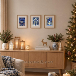 Printed tapestry canvas 14x18 cm CDA3399