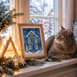 Printed tapestry canvas 14x18 cm CDA3399