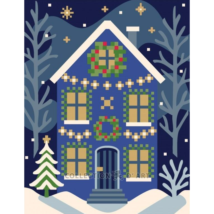 Printed tapestry canvas 14x18 cm CDA3399