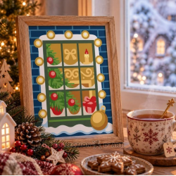 Tapestry kit 14x18 cm CDA3394K