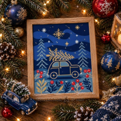 Tapestry kit 14x18 cm CDA3397K