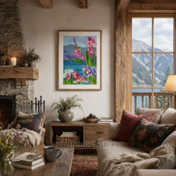 Tapestry kit "Wildflowers" 22x30 cm CDA6341K