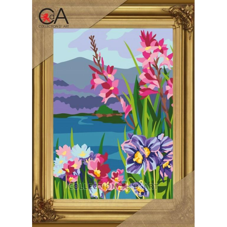 Tapestry kit "Wildflowers" 22x30 cm CDA6341K