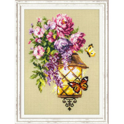 Cross stitch kit  Light of Hope 17 x 23 cm 100-041