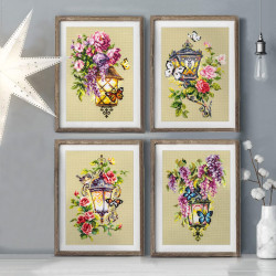 Cross stitch kit  Light of Love 17 x 23 cm 100-043 MN-100-043