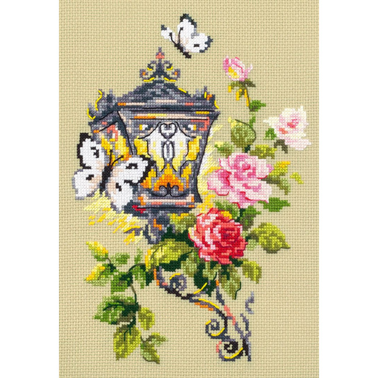 Cross stitch kit  Light of Allure 17 x 23 cm 100-044
