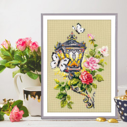 Cross stitch kit  Light of Allure 17 x 23 cm 100-044