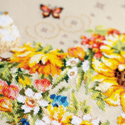 Cross stitch kit  Inspiration of Your Heart 26 x 34 cm 100-141