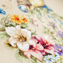 Cross stitch kit  Melody of Your Heart 26 x 34 cm 100-142