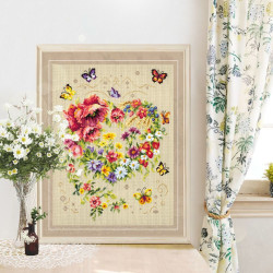 Cross stitch kit  Shine of Your Heart 26 x 34 cm 100-144