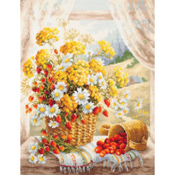 Cross stitch kit  Honey Flavor 32 x 40 cm 100-181
