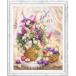 Cross stitch kit  Summer Flavor 32 x 40 cm 100-182 MN-100-182