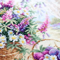 Cross stitch kit  Summer Flavor 32 x 40 cm 100-182 MN-100-182