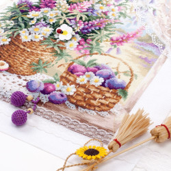 Cross stitch kit  Summer Flavor 32 x 40 cm 100-182 MN-100-182