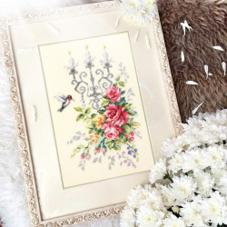 Cross stitch kit  Solemn Etude 17 x 27 cm 100-202
