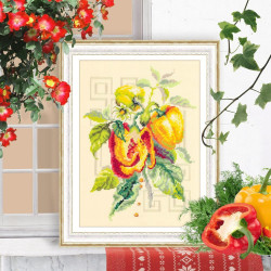 Cross stitch kit  Pepper 18 x 25 cm 100-211