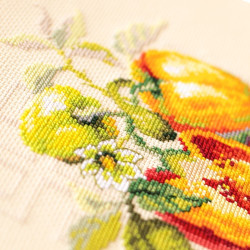 Cross stitch kit  Pepper 18 x 25 cm 100-211