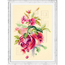 Cross stitch kit  Pomegranate 18 x 25 cm 100-212
