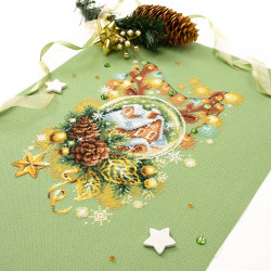 Cross stitch kit  Light Christmas 17 x 27 cm 100-245