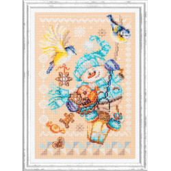 Cross stitch kit  Christmas Treats 17 x 27 cm 100-260