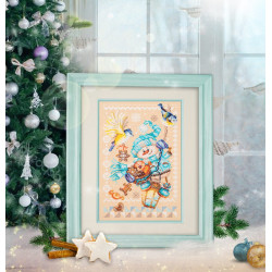 Cross stitch kit  Christmas Treats 17 x 27 cm 100-260
