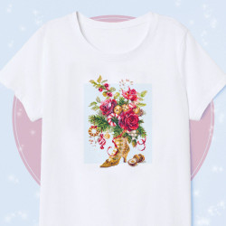 Cross stitch kit  Christmas Surprise 17 x 27 cm 100-270